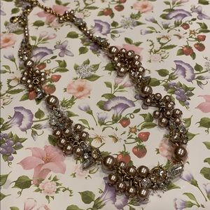 J Crew | Crystal & Bead Necklace